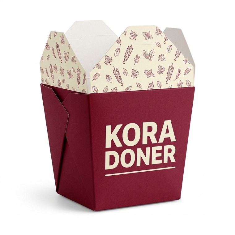 Döner Box ve Noodle Kutusu